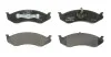 Тормозные колодки дисковые JEEP / KIA Cherokee / Grand Cherokee / Carnival "F" 90-00 LP1615