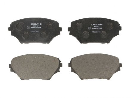 Тормозные колодки дисковые TOYOTA RAV 4 передняя сторона 00-06 Delphi LP1632