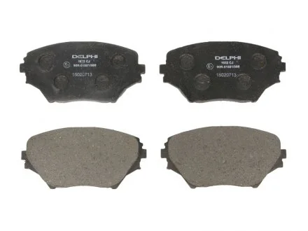 Тормозные колодки дисковые TOYOTA RAV 4 передняя сторона 00-06 Delphi LP1632