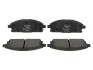 Тормозные колодки дисковые NISSAN Pathfinder / X-Trail "F" 97-07 Delphi LP1659 (фото 1)