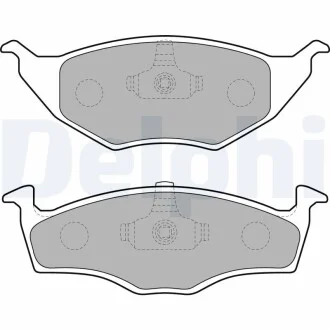 Тормозные колодки дисковые AUDI / VW A2 / Lupo передняя сторона 99 - Delphi LP1675