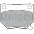 Тормозные колодки дисковые SUBARU Impreza "R" 00-07 LP1780