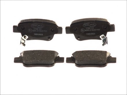 Тормозные колодки дисковые TOYOTA Avensis / Corolla Verso / Previa задняя сторона 03 - Delphi LP1785 (фото 1)