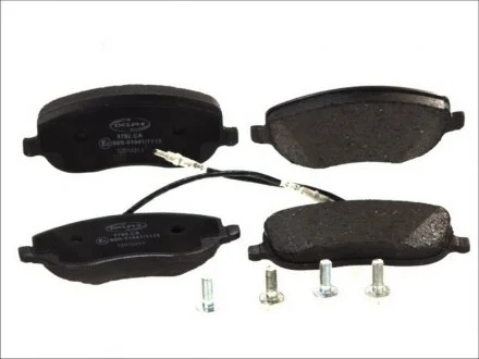 Тормозные колодки дисковые CITROEN / FIAT / PEUGEOT Jumpy / Scudo / Expert / 807 передняя сторона 00 - Delphi LP1792