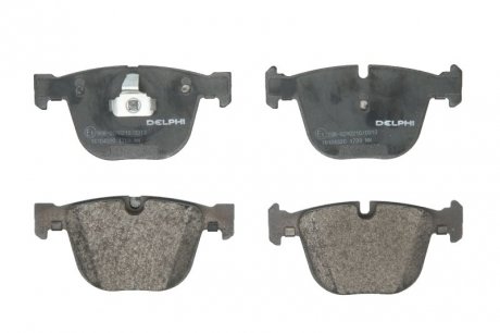 Тормозные колодки дисковые BMW 5 (E60) / 6 (E63) / 7 (E65) / X5 (F15) задняя сторона 01 - Delphi LP1793