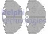 Тормозные колодки дисковые BMW 7 (E65) / X5 (E53) передняя сторона 01-09 LP1798