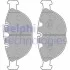 Гальмівні колодки дискові BMW 7(E65)/X5(E53) "F "01-09 Delphi LP1798 (фото 1)
