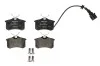 Тормозные колодки дисковые AUDI / SEAT / SKODA / VW A1 / A3 / Ibiza / Fabia / Polo задняя сторона 98 - Delphi LP1815 (фото 1)