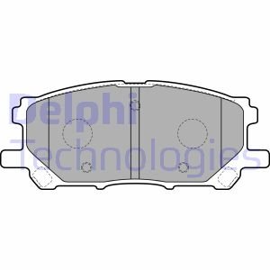 Тормозные колодки дисковые LEXUS RX300 / RX350 / RX400h передняя сторона 05 - Delphi LP1823