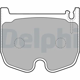Тормозные колодки дисковые MERCEDES 211/220/221 AMG передняя сторона 02-06 Delphi LP1841