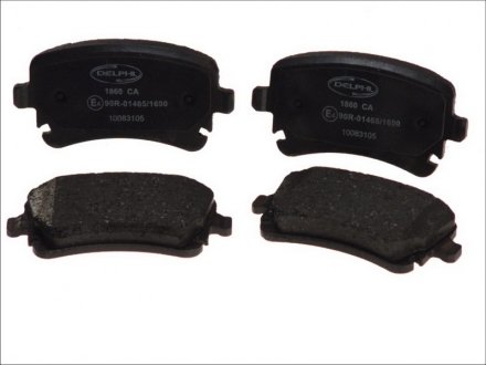 Тормозные колодки дисковые AUDI / VW A4 / A6 / A8 / Phaeton задняя сторона 03 - Delphi LP1860