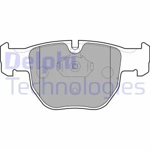 Тормозные колодки дисковые LAND ROVER Range Rover III (LM) передняя сторона 02-12 Delphi LP1863