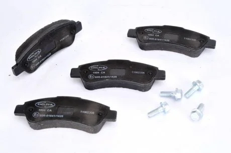 Тормозные колодки дисковые FIAT / CITROEN / PEUGEOT Ducato / Jumer / Boxer задняя сторона 06 - Delphi LP1994