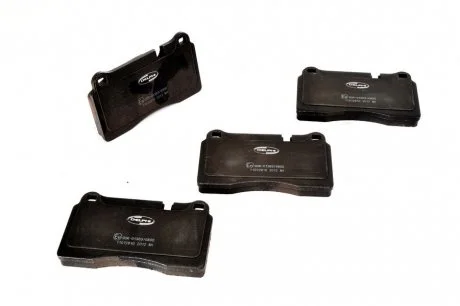 Тормозные колодки дисковые AUDI / VW RS3 / TT / Touareg передняя сторона 02 - Delphi LP2012