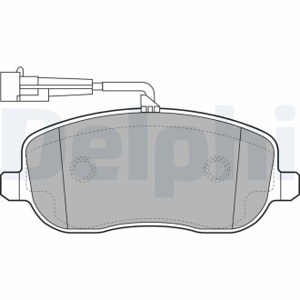 Тормозные колодки дисковые FIAT Croma передняя сторона 05 - Delphi LP2024