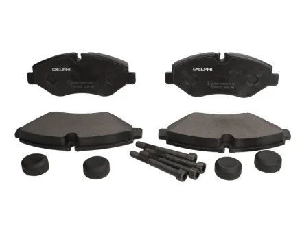 Тормозные колодки дисковые IVECO Daily передняя сторона 06 - Delphi LP2039