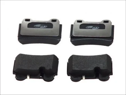 Тормозные колодки дисковые VW Touareg задняя сторона 02-10 Delphi LP2061