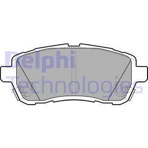 Комплект тормозных колодок с 4 шт. дисков Delphi LP2069 (фото 1)