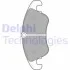 Тормозные колодки дисковые AUDI A4 / A5 / A6 / Q5 передняя сторона 07 - Delphi LP2077 (фото 1)