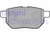 Тормозные колодки дисковые TOYOTA Prius / Corolla / Yaris задняя сторона 07 - LP2105