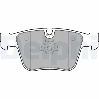 Тормозные колодки дисковые MERCEDES S (W220) / CL (C216) задняя сторона 01 - Delphi LP2115