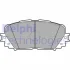 Комплект гальмівних колодок передн , TOYOTA RACTIS, VERSO S, YARIS 1.0-1.8 08.05-06.20 LP2123