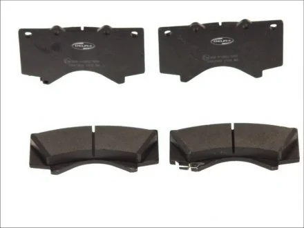 Тормозные колодки дисковые TOYOTA Land Cruiser передняя сторона 07 - Delphi LP2134