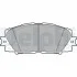 Гальмівні колодки дискові LEXUS / TOYOTA CT200h / Prius 09 - Delphi LP2135 (фото 1)