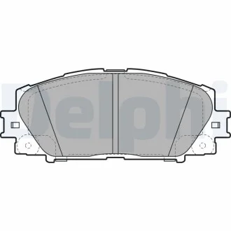Гальмівні колодки дискові LEXUS / TOYOTA CT200h / Prius 09 - Delphi LP2135