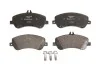 Тормозные колодки дисковые MERCEDES GLK (X204) передняя сторона 09 - LP2146