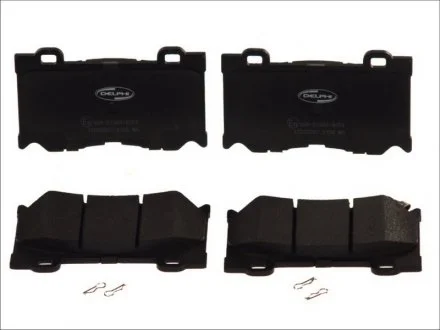 Тормозные колодки дисковые INFINITI / NISSAN FX / G / 370 передняя сторона 08 - Delphi LP2156