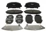 Тормозные колодки дисковые HONDA Accord передняя сторона 08 - LP2166