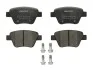 Тормозные колодки дисковые AUDI / SEAT / SKODA / VW A1 / A3 / Leon / Octavia / Caddy / Golf / Touran задняя сторона 03 - LP2178