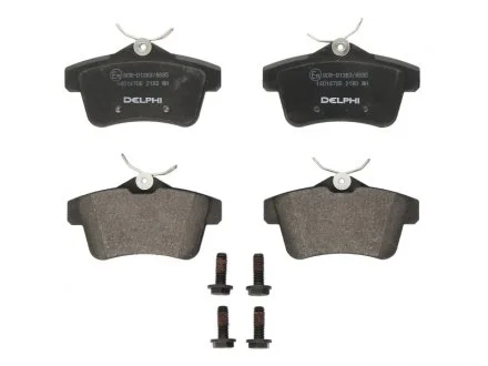 Тормозные колодки дисковые CITROEN / PEUGEOT C4 / 3008/5008/308/508 задняя сторона 10 - Delphi LP2180