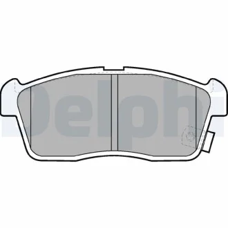 Гальмівні колодки, дискові Delphi LP2219