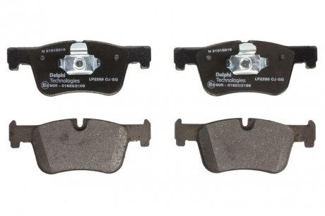 Гальмівні колодки, дискові Delphi LP2285 (фото 1)