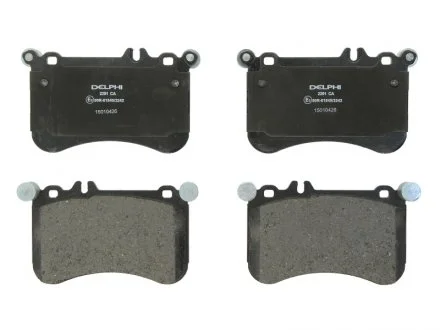 Тормозные колодки дисковые MERCEDES S (W221) / CL (W216) передняя сторона 11 - Delphi LP2291