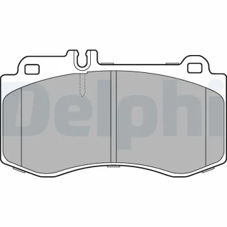 Колодки тормозные дисковые Delphi LP2304