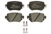 Тормозные колодки дисковые AUDI / SEAT / SKODA A1 / Leon / Octavia задняя сторона 12 - LP2709