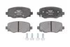 Комплект гальмівних колодок задн, ABARTH 500E ALFA ROMEO TONALE FIAT 500L, 500X JEEP COMPASS, RENEGADE 1.0-Electric 09.13- Delphi LP3194 (фото 1)