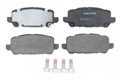 Колодки тормозные дисковые Delphi LP3244