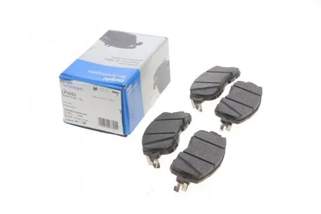 Тормозные колодки дисковые NISSAN Leaf Delphi LP3251