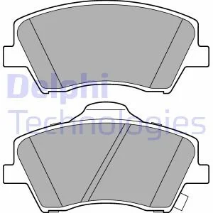 Тормозные колодки, дисковые Delphi LP3264