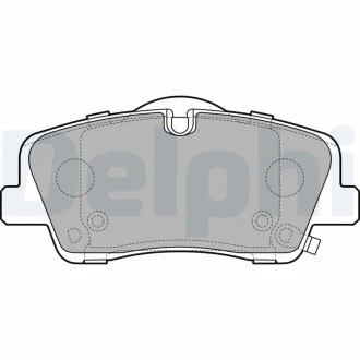 Тормозные колодки, дисковые Delphi LP3295