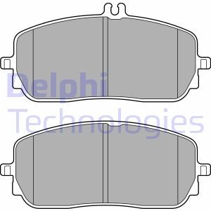 Гальмівні колодки, дискові Delphi LP3437 (фото 1)