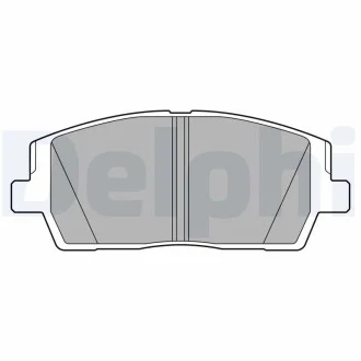 Гальмівні колодки, дискові Delphi LP3552
