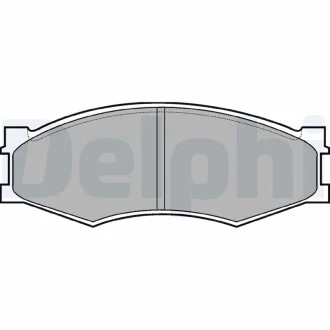 Гальмівні колодки, дискові Delphi LP358