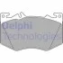 Гальмівні колодки, дискові Delphi LP3620 (фото 1)