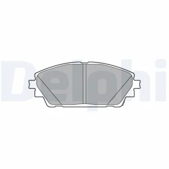 Гальмівні колодки, дискові Delphi LP3632