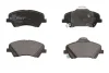 Комплект гальмівних колодок передн , HYUNDAI ACCENT V, BAYON, I20 III, SOLARIS KIA RIO IV, STONIC 1.0-1.6D 01.17- LP3678